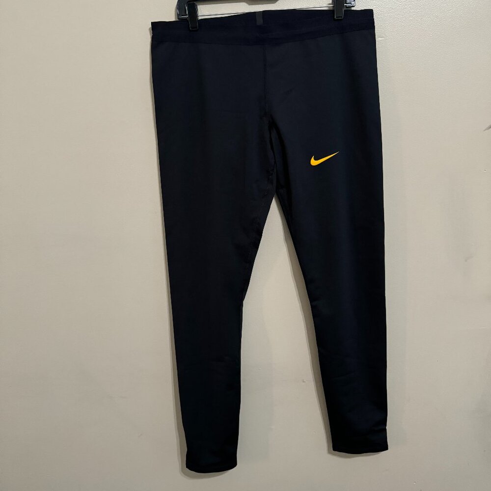 Nike Pro Elite Dri Fit Running Tights Black 825016-022 Women 2XL Made In USA NEW